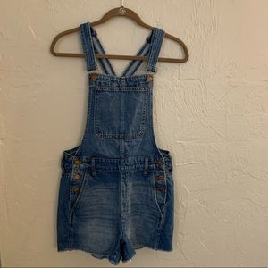 Madewell Adirondack Short Overalls